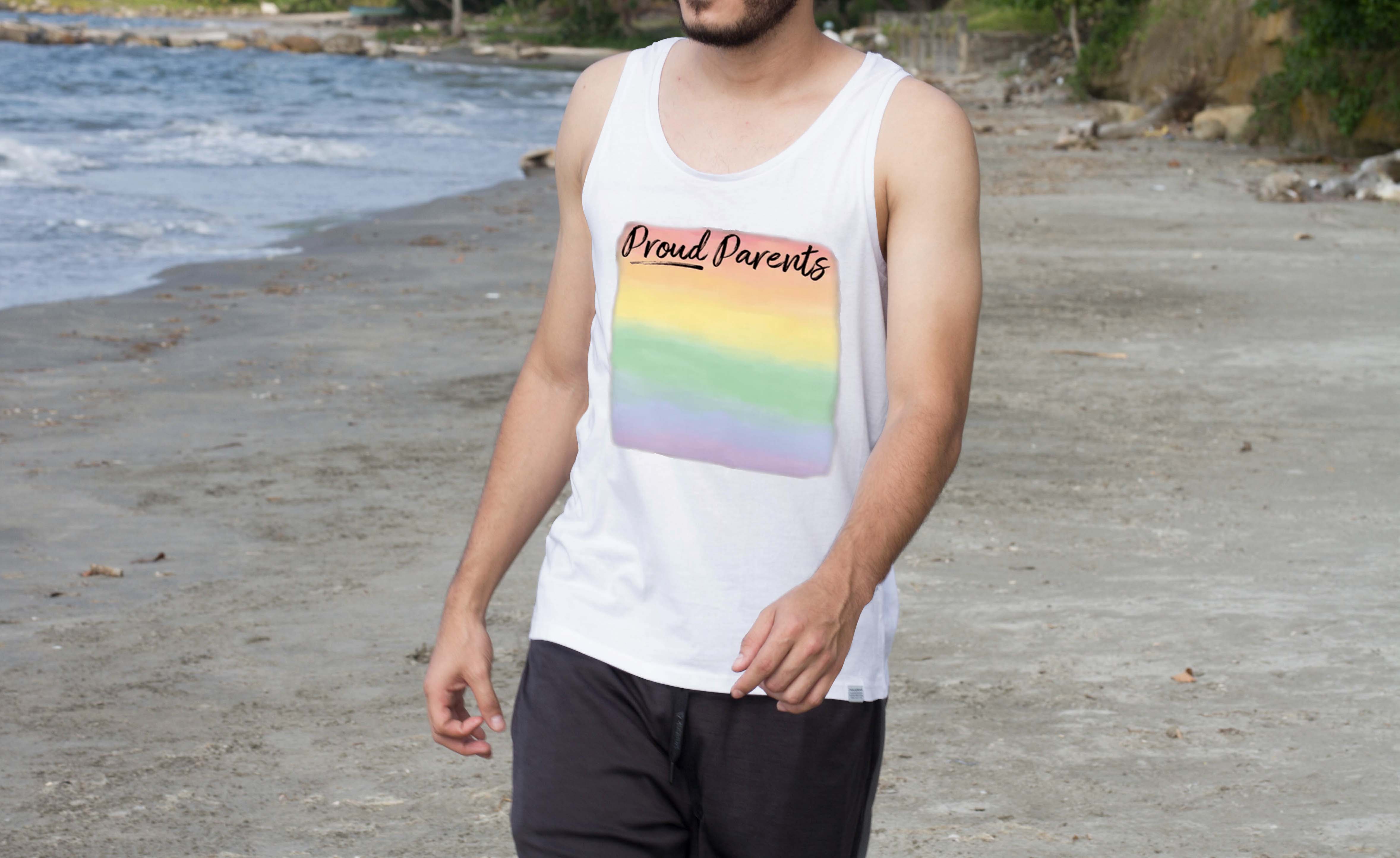 Proud Parents | Women's Flowy Scoop Muscle Tank